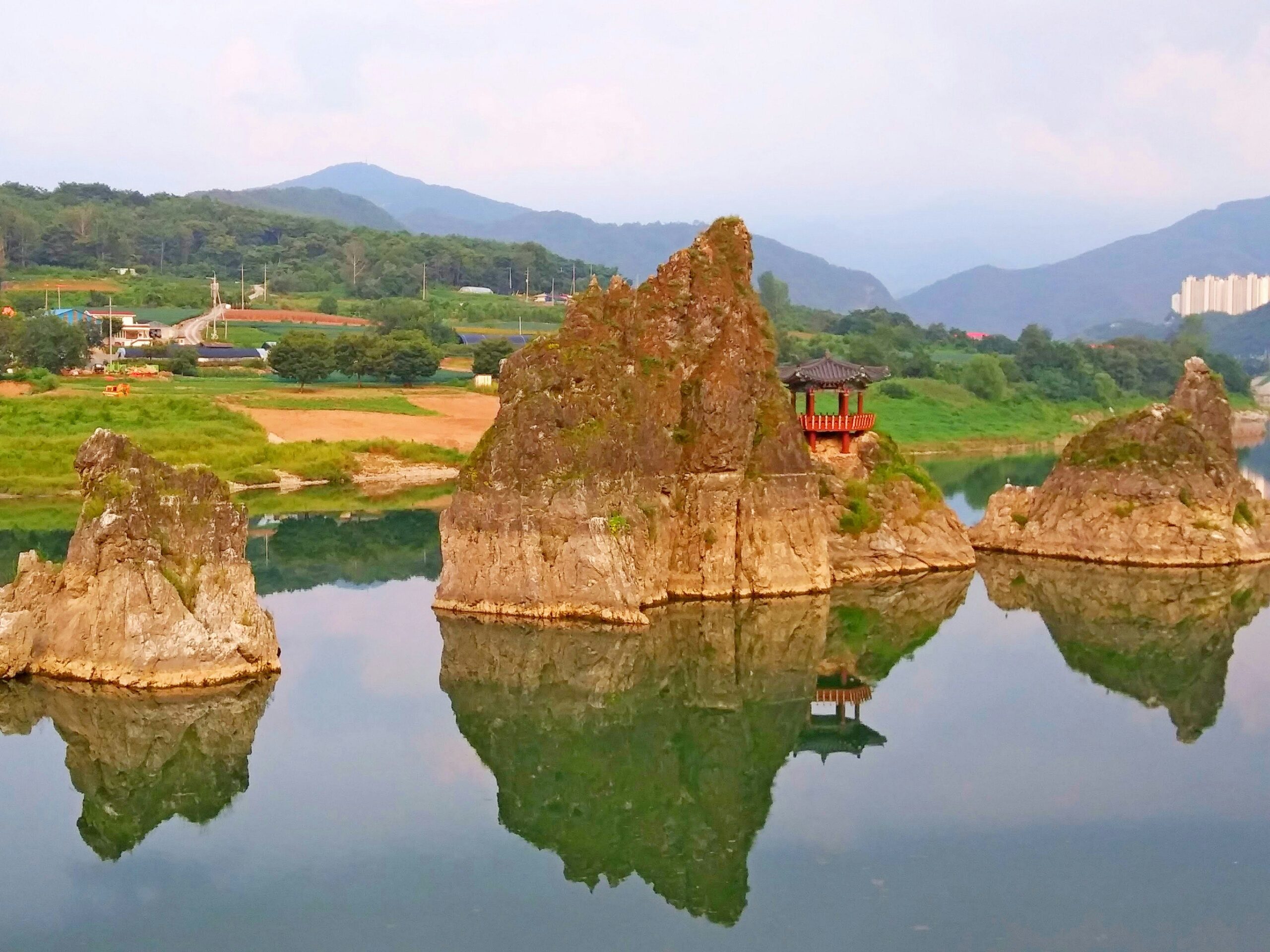 Dodamsambong Peaks in Danyang, Chungcheongbuk-do, South Korea