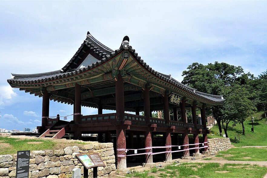 Gongsanseong Fortress in Gongju, Chungcheongnam-do, South Korea