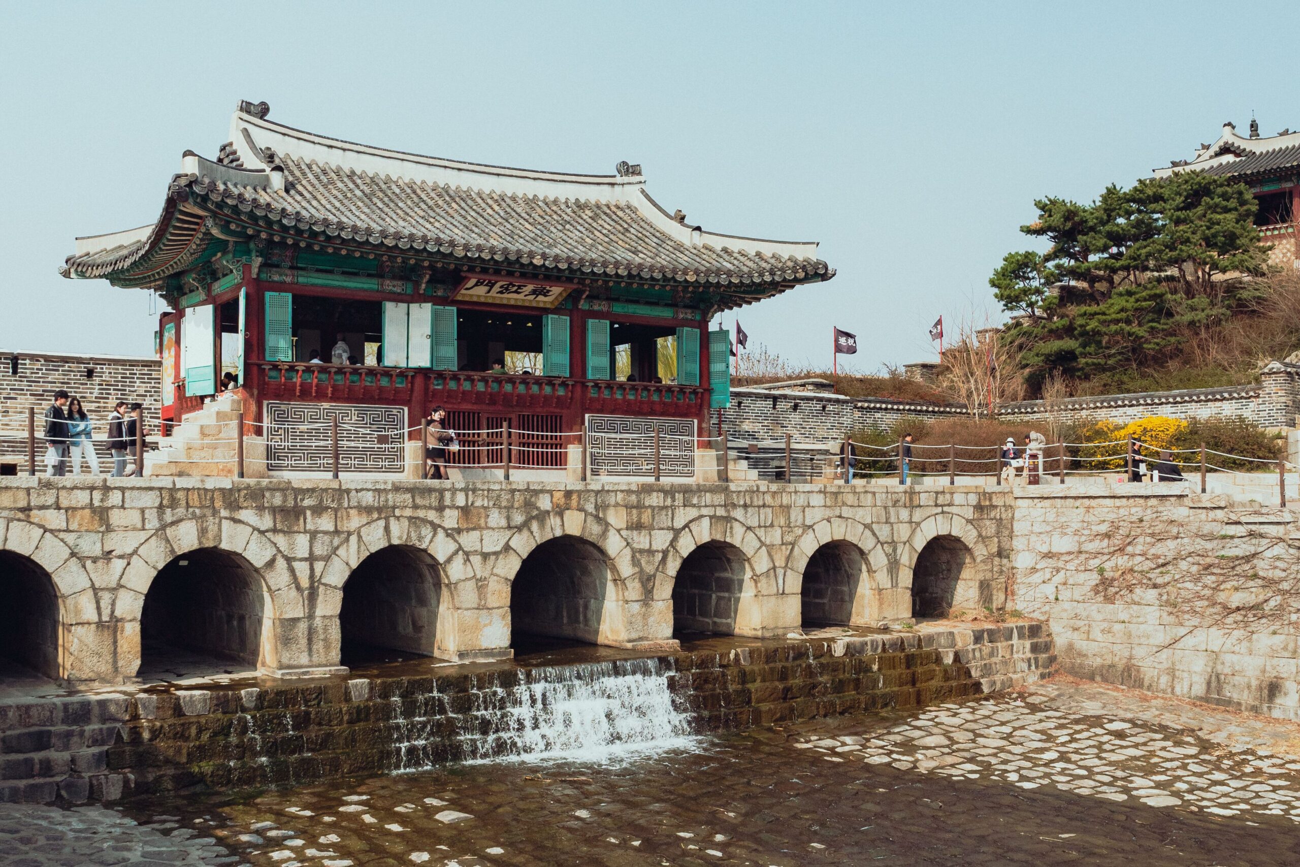Suwon Hwaseong Fortress in Suwon, Gyeonggi-do, South Korea