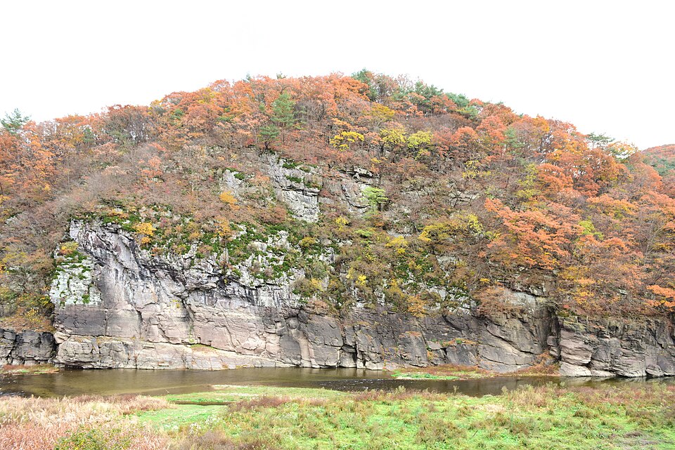 Petroglyphs of Bangudae Terrace in Daegok-ri, Ulsan
