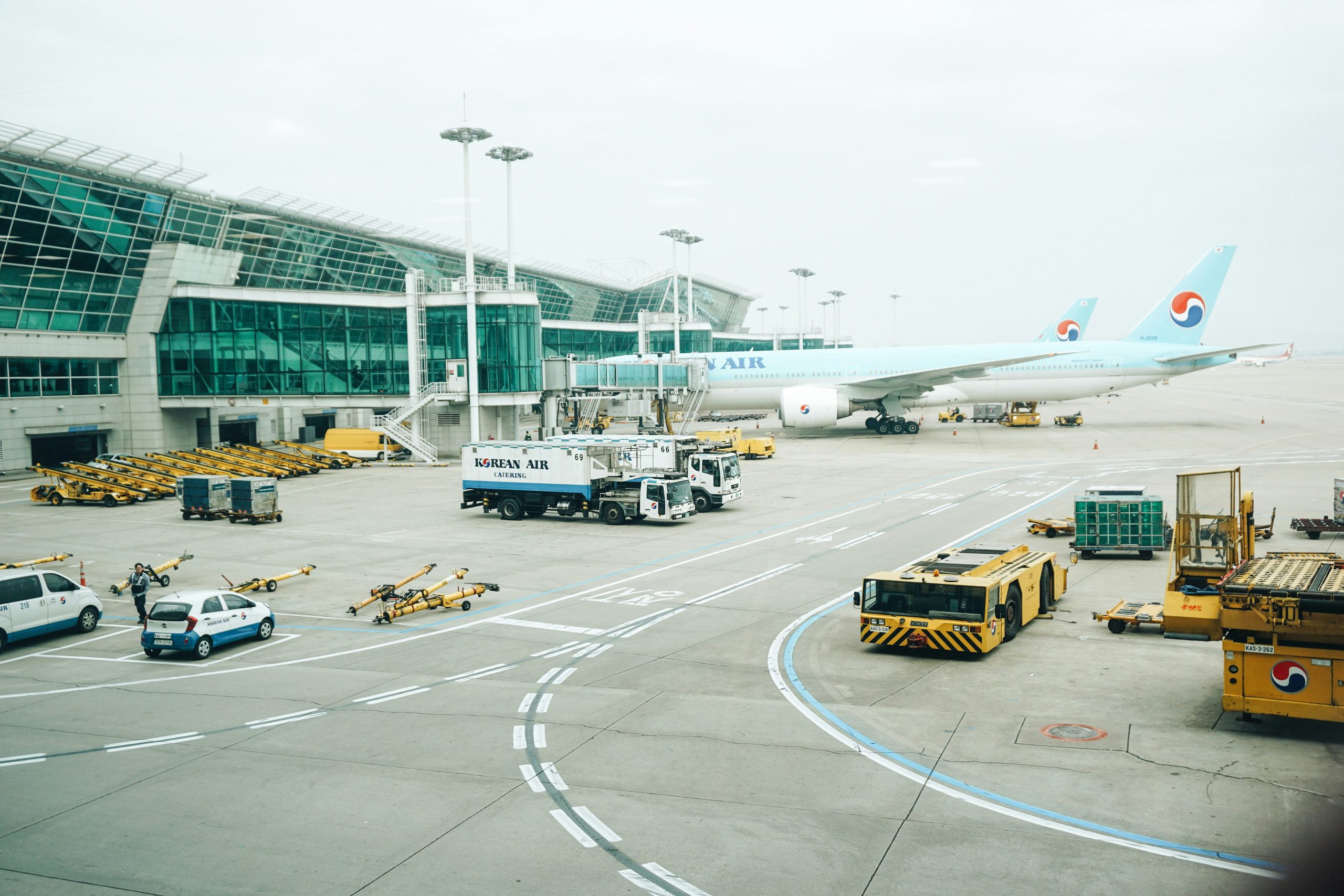 Incheon International Airport in South Korea
