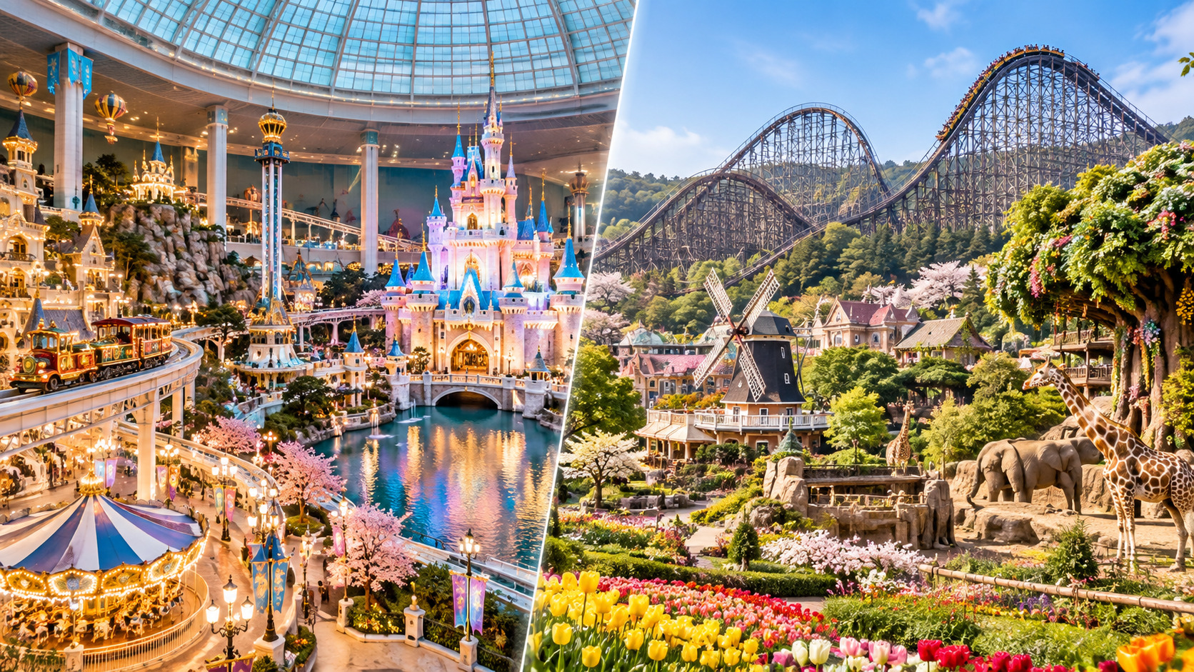 Lotte World vs Everland: Which Theme Park Is Better for Your Korea Trip?