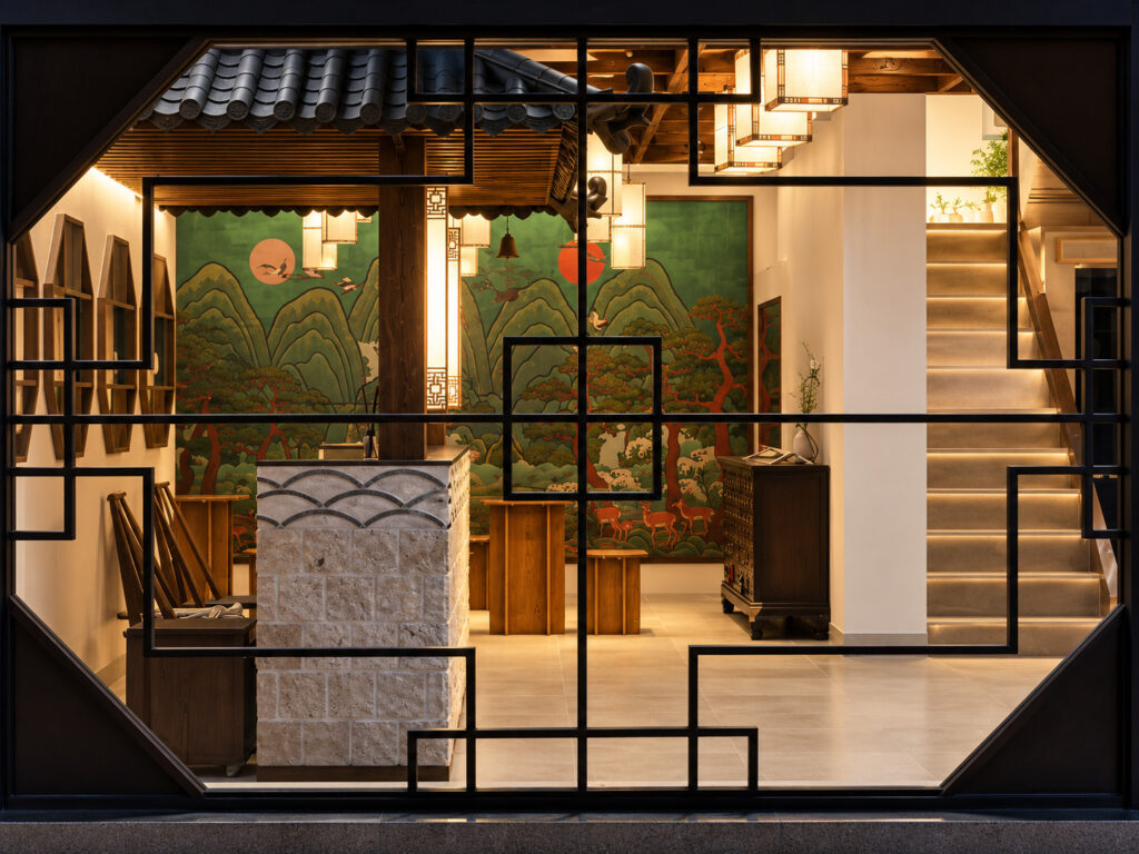 THE SEOL:HA traditional Korean spa interior in Hongdae, Seoul